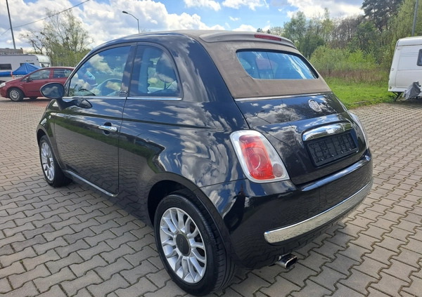 Fiat 500 cena 20900 przebieg: 159000, rok produkcji 2011 z Płoty małe 562